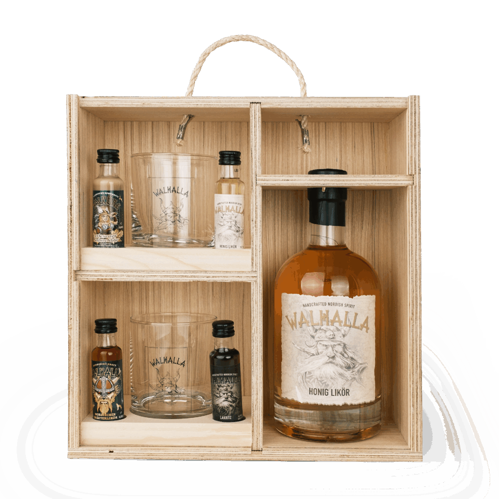 Walhalla Geschenkbox Honig Likör