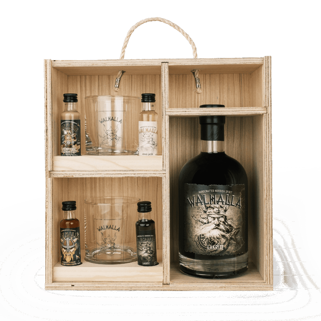 Walhalla Geschenkbox Lakritzlikör